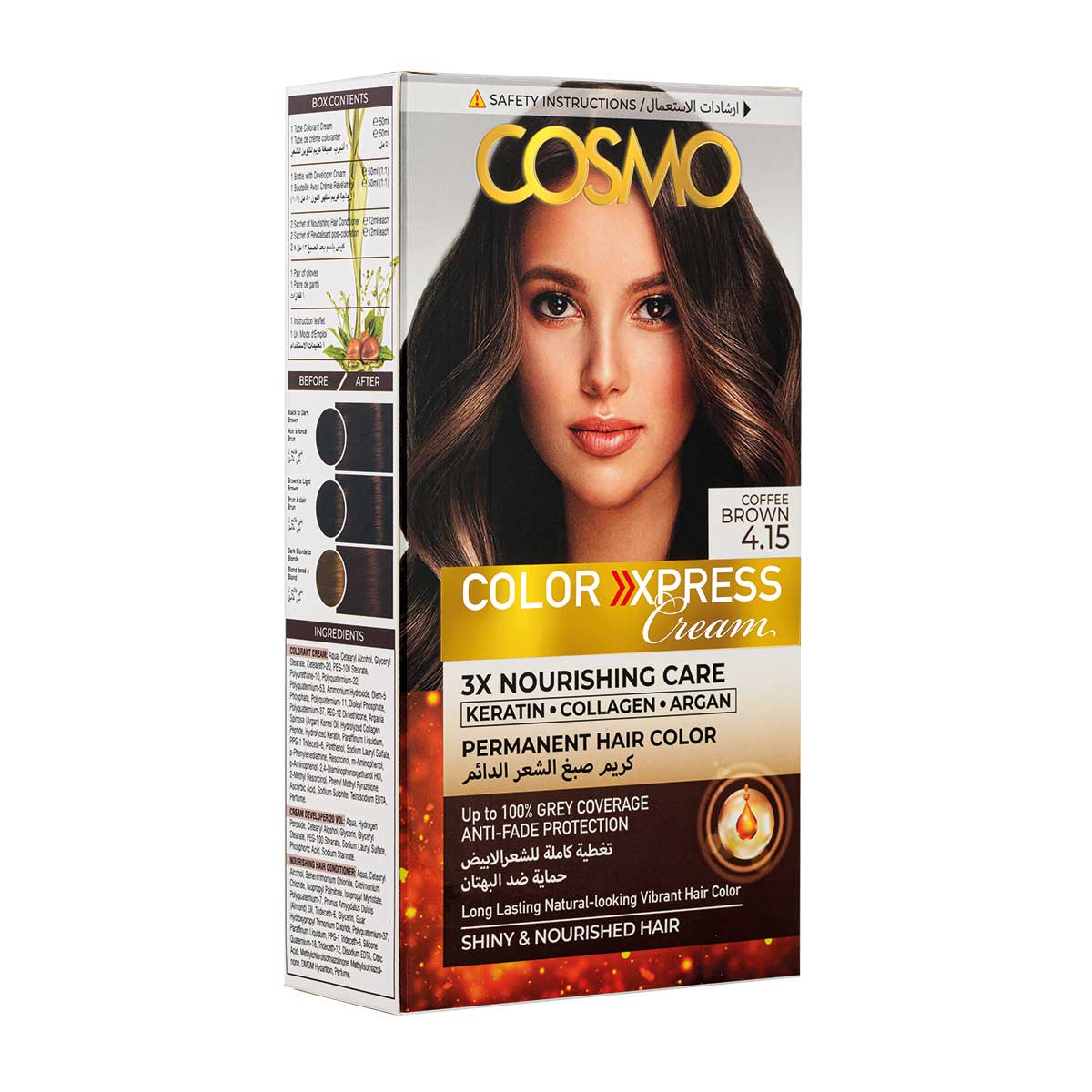 Permanent Hair Color Coffee Brown